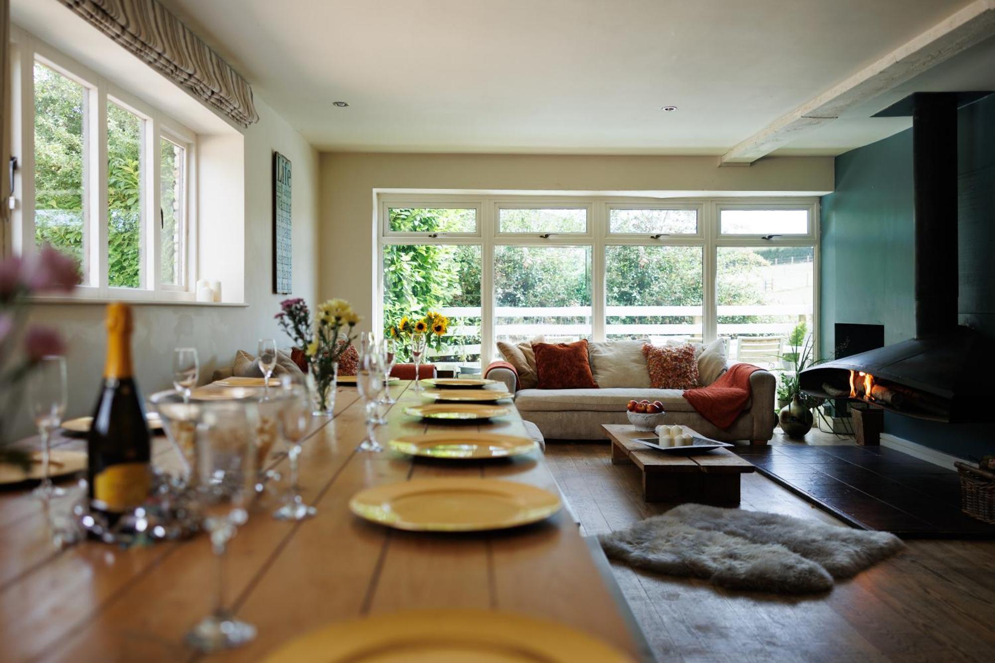 The West Barn Near Bath, Sleeps 24 And 2 Hot Tubs Villa Bristol Eksteriør billede